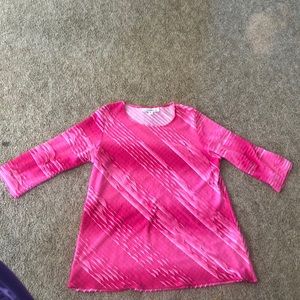 Beautiful pink long sleeve shirt